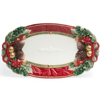 Блюдо lefard "шишки" овальное 34*20,5*4 см Lefard (59-727)