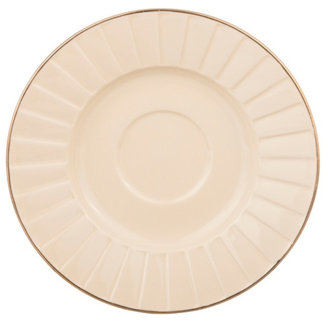 Чайный набор "плиссе" на 6 персон,12 пр.220 мл. (кор=4набор.) Lefard (84-942)