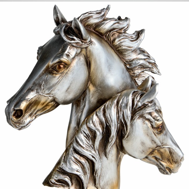 Фигурка декоративная "бюст лошадей" 19*9,3*28,5 см Lefard (146-2200)