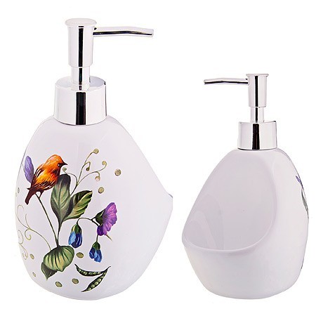 Дозатор для мыла 450мл Птичка LR (26610) Дозатор для мыла 450мл Птичка LR (26610)