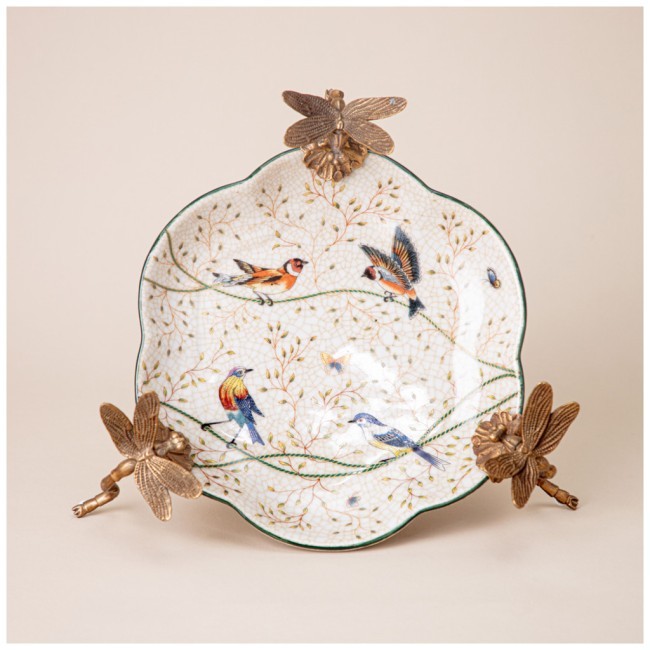 Ваза декоративная 31*31*9 см Lefard (469-370)