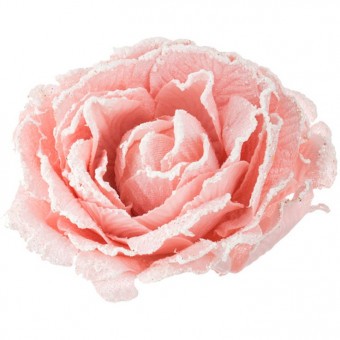 Цветок искусственный "роза" диаметр=15 cm на клипсе Lefard (241-1860)
