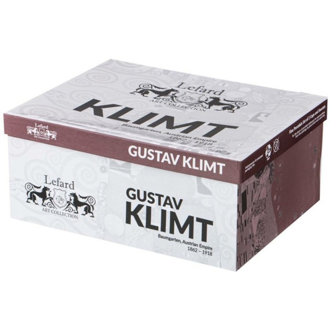 Чайный набор lefard "поцелуй" (г. климт) на 2пер.4пр.250 мл, кремовый, серый Lefard (104-665) Чайный набор lefard "поцелуй" (г. климт) на 2пер.4пр.250 мл, кремовый, серый Lefard (104-665)