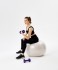 Гантель виниловая Starfit DB-101 4 кг, фиолетовый (2103583)