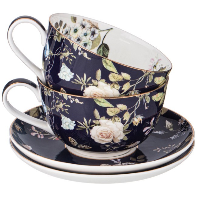 Чайный набор lefard "кобальт" на 6 персон 12 пр. 300 мл Lefard (86-2487)