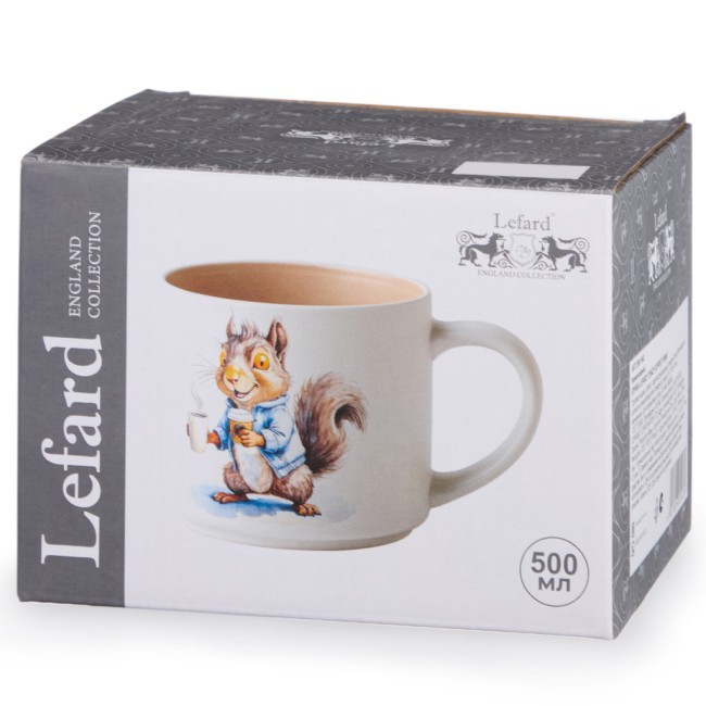 Кружка lefard "crazy coffee" 500мл Lefard (260-1043) Кружка lefard "crazy coffee" 500мл Lefard (260-1043)