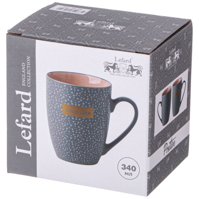 Кружка "good luck" 340 мл Lefard (260-966)