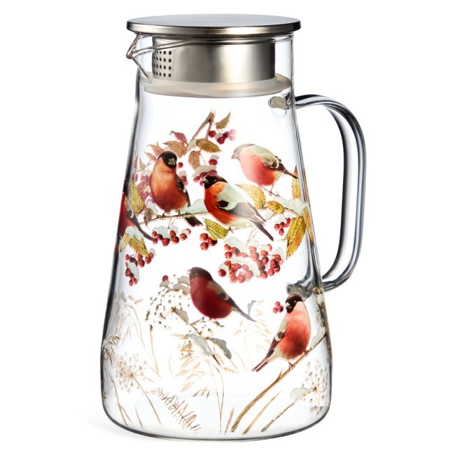 Кувшин "снегири" 1400 мл Lefard (887-479) Кувшин "снегири" 1400 мл Lefard (887-479)