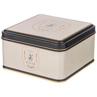 Емкость для хранения "english breakfast", 15,8х15,8х8,7см, 1,9 л Agness (949-061)