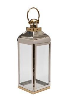 Подсвечник нерж.сталь/стекло h60 см (TT-00011214)