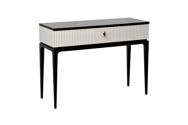 Консоль Este черно/серая 109*40*80см (TT-00012779)