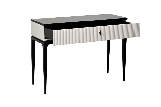 Консоль Este черно/серая 109*40*80см (TT-00012779)