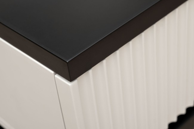 Консоль Este черно/серая 109*40*80см (TT-00012779)