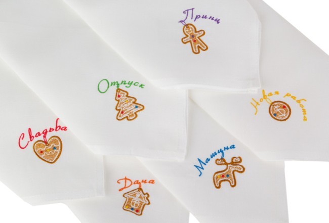 Комплект салфеток 42*42см-6шт, "пряничное гадание", 100% хлопок, белый SANTALINO (850-519) Комплект салфеток 42*42см-6шт, "пряничное гадание", 100% хлопок, белый SANTALINO (850-519)