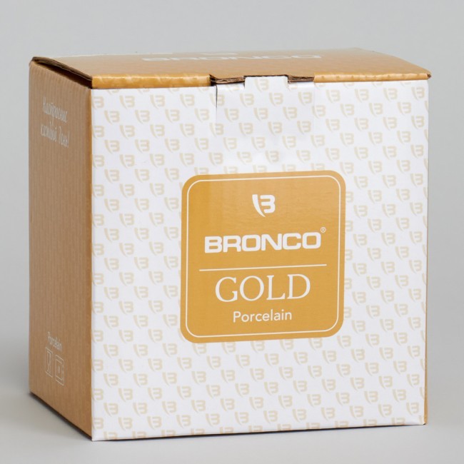 Набор розеток bronco "gold" 4 шт. 10*4 см 150 мл Bronco (263-1362)