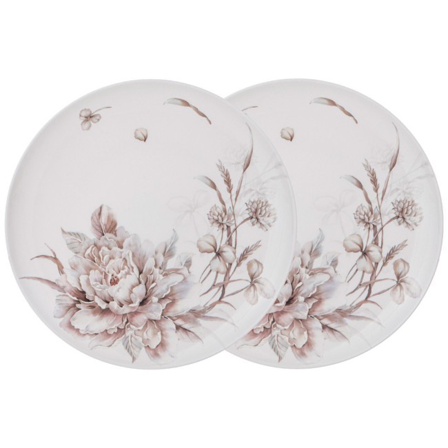 Набор тарелок обеденных lefard ''white flower" 2 шт. 25,5 см Lefard (415-2238) Набор тарелок обеденных lefard ''white flower" 2 шт. 25,5 см Lefard (415-2238)