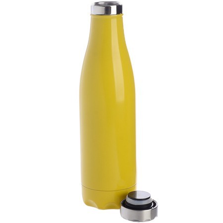 Термобутылка 500мл. Soft желтая (77010-5)