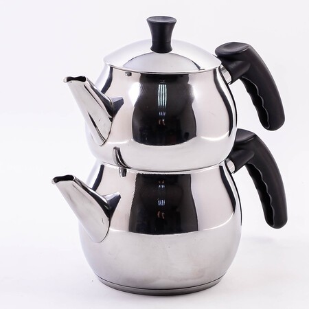 Чайник металлический 1,5л Kure нерж/ст/пласт (800-305)