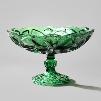 Фруктовница "elegia" emerald 29х18,5 см Lefard (695-077) Фруктовница "elegia" emerald 29х18,5 см Lefard (695-077)