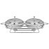 Мармит двойной agness 2,0л/2,0л 54*31*18 см Agness (907-215)
