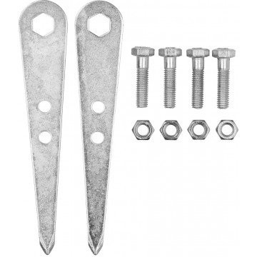 Мангал разборный Тонар со столиком под казан, в чехле, сталь 2 мм (67325)