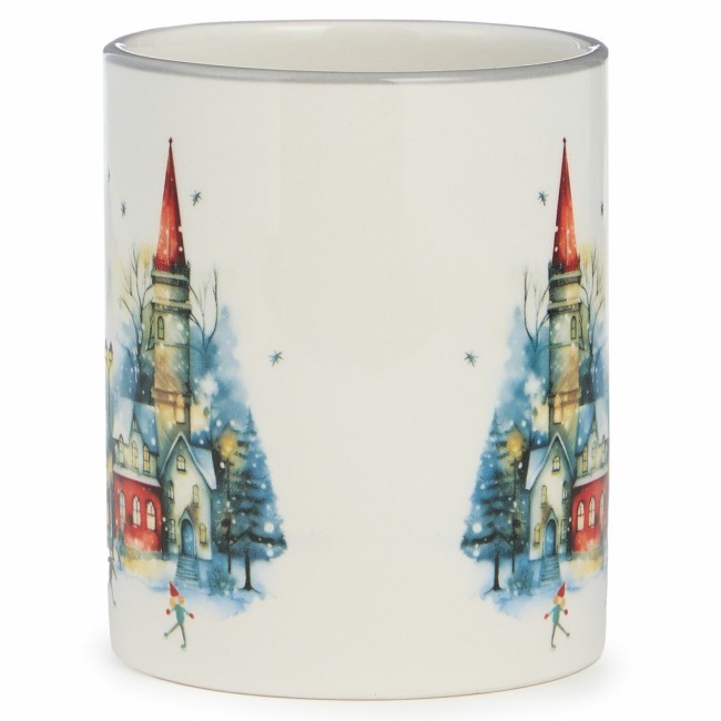 Кружка agness "с новым годом!" 320 мл,11,5*8*9,5 см Agness (358-2338)