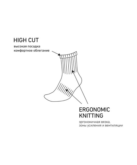 Носки высокие JOGEL ESSENTIAL High Cushioned Socks, черный, 2 пары (1759225) Носки высокие JOGEL ESSENTIAL High Cushioned Socks, черный, 2 пары (1759225)