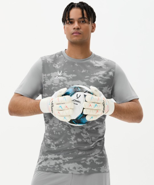 Перчатки вратарские JOGEL Legend SL4 Roll Negative, белый (2119294)