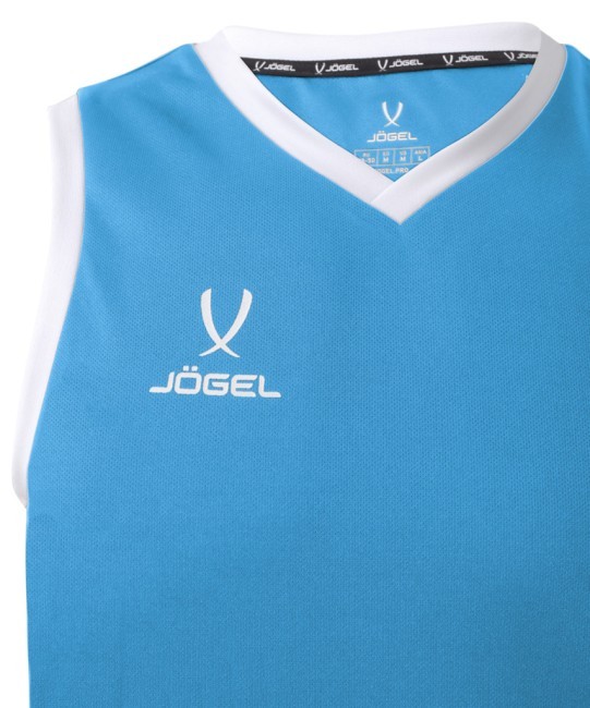 Майка баскетбольная JOGEL CAMP Basic, бирюзовый (1619339)