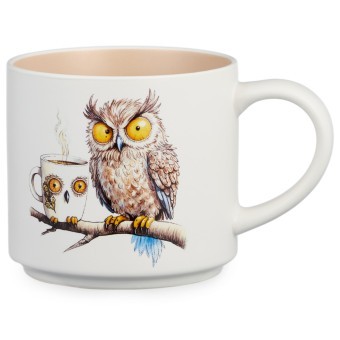 Кружка lefard "crazy coffee" 500мл Lefard (260-1044)