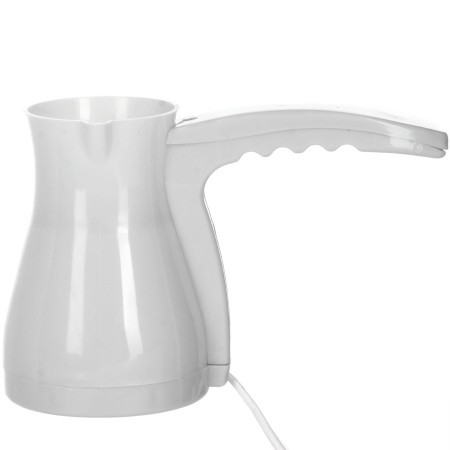 Турка электрическая SH БЕЛАЯ пластик 0,5л (001-У) Турка электрическая SH БЕЛАЯ пластик 0,5л (001-У)