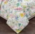 Одеяло летнее стёганное 220х220см "флёр",хлопок 100%+синтипон,цветы+лаванда, сатин SANTALINO (985-401)
