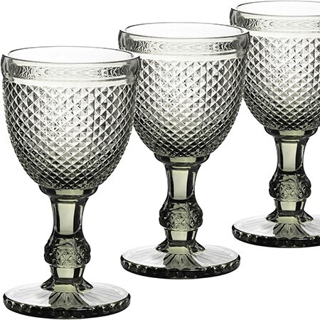 Набор бокалов 340 мл 6 шт серый LR (60437)