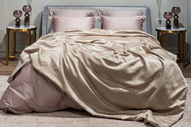 -Покрывало FIJI бежевое 220*260 (TT-00011124)