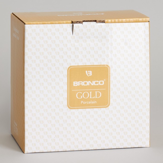 Чайный набор bronco "gold" на 2 пер. 4 пр. 200 мл Bronco (263-1359)
