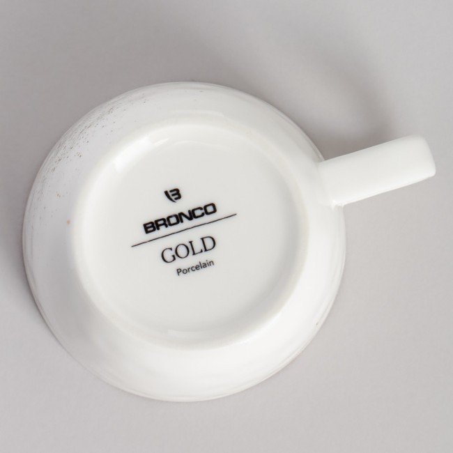 Чайный набор bronco "gold" на 2 пер. 4 пр. 200 мл Bronco (263-1359)