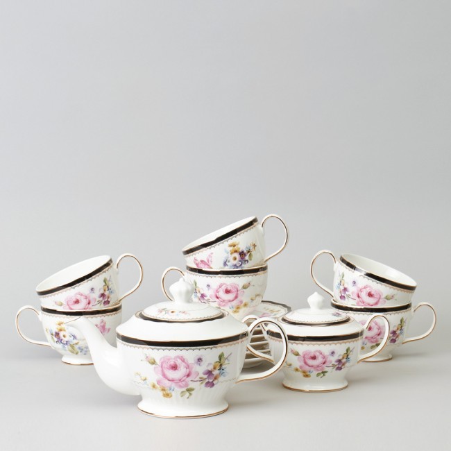 Чайный сервиз lefard "nostalgie" на 6 пер. 14 пр. 900/350/260 мл Lefard (590-662) Чайный сервиз lefard "nostalgie" на 6 пер. 14 пр. 900/350/260 мл Lefard (590-662)