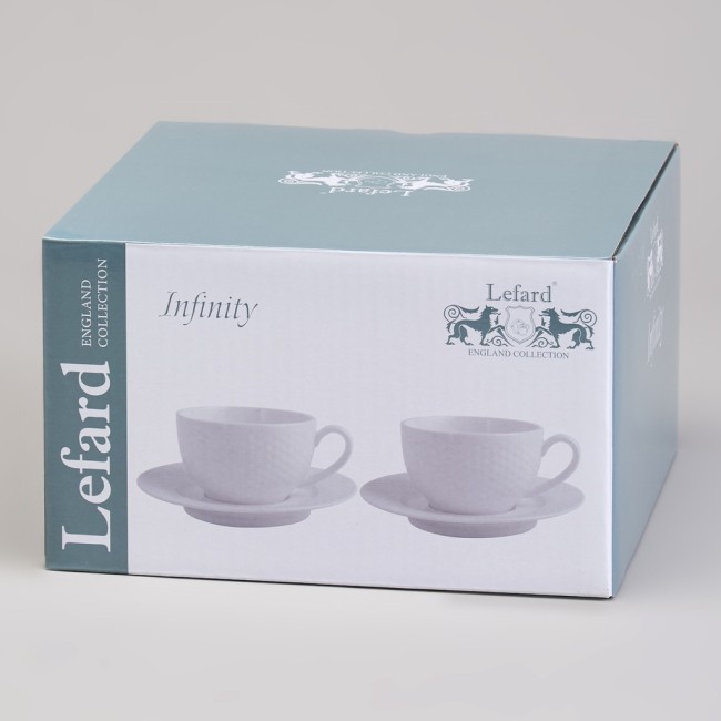 Чайный набор lefard "infinity" на 2 пер. 4 пр. 230 мл Lefard (171-314) Чайный набор lefard "infinity" на 2 пер. 4 пр. 230 мл Lefard (171-314)