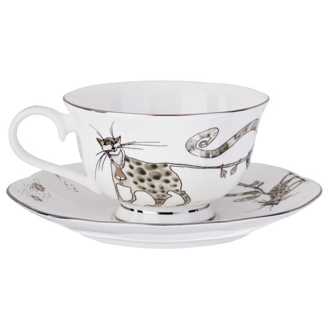 Чайный сервиз на 6 персон 15 пр. "котики" 1000/600/300/250 мл Lefard (264-864) Чайный сервиз на 6 персон 15 пр. "котики" 1000/600/300/250 мл Lefard (264-864)
