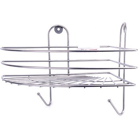 Полка угловая 1 секция хром МВ (АЛТ18С) Полка угловая 1 секция хром МВ (АЛТ18С)