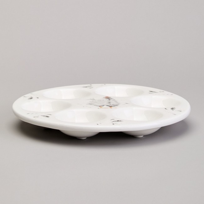 Блюдо на 6 яиц lefard "funny hens" 18*18*2,5 см Lefard (358-2292)