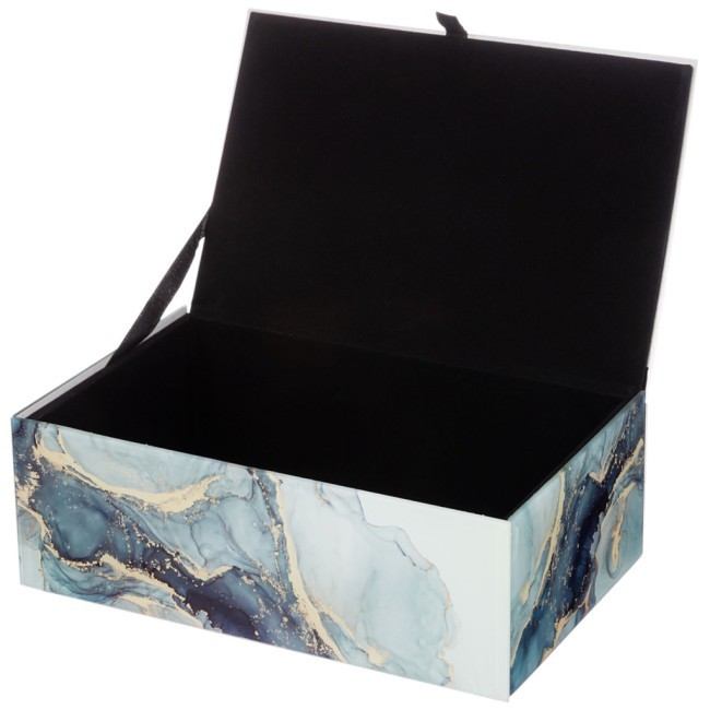 Набор шкатулок из 2-х шт коллекция "мрамор" 21*12**6,5 см / 23*15*8,5 см Lefard (06-344)