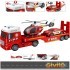 Игровой набор серии пожарная "Городской пожарно-спасательный транспортер" (Со звуком и светом) (G235-476)