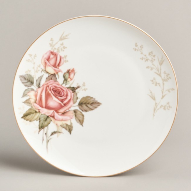 Набор тарелок закусочных lefard "корейская роза" 2 шт. 20,5 см Lefard (590-682)