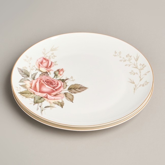 Набор тарелок закусочных lefard "корейская роза" 2 шт. 20,5 см Lefard (590-682)