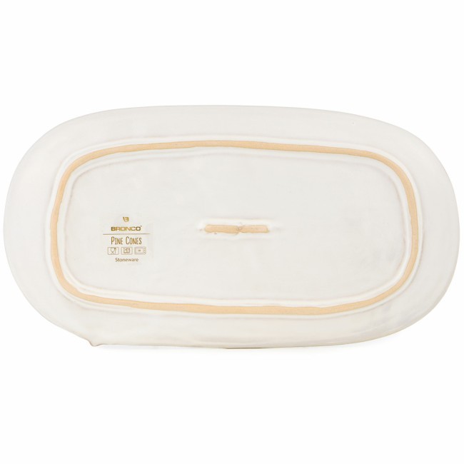 Блюдо сервировочное коллекция "pine cones", 30,5*16,5*2,8 см Bronco (230-528) Блюдо сервировочное коллекция "pine cones", 30,5*16,5*2,8 см Bronco (230-528)
