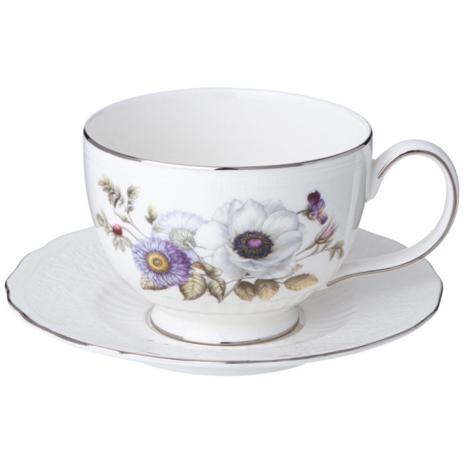 Чайный сервиз lefard "bouquet" на 6 пер. 14 пр. 900/400/330 мл Lefard (590-597)