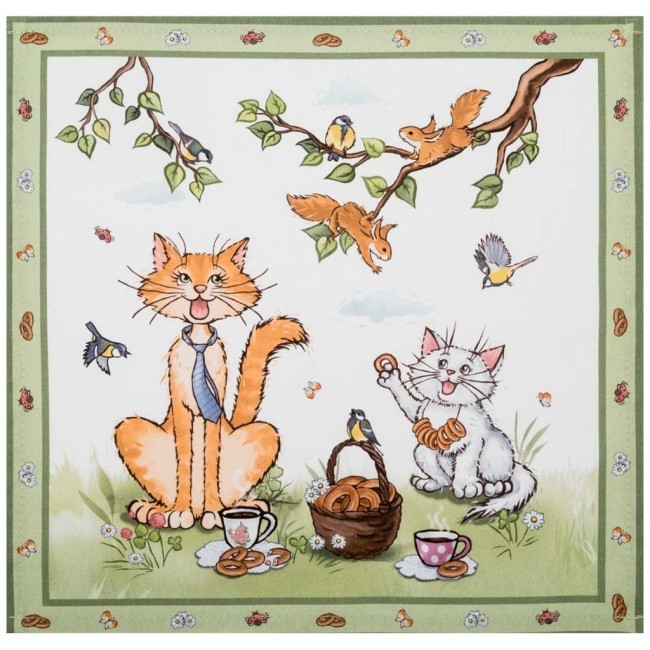 Набор салфеток из 2-х шт "пальчики оближешь",40х40см, 100% хлопок,твил Lefard (850-724-8) Набор салфеток из 2-х шт "пальчики оближешь",40х40см, 100% хлопок,твил Lefard (850-724-8)