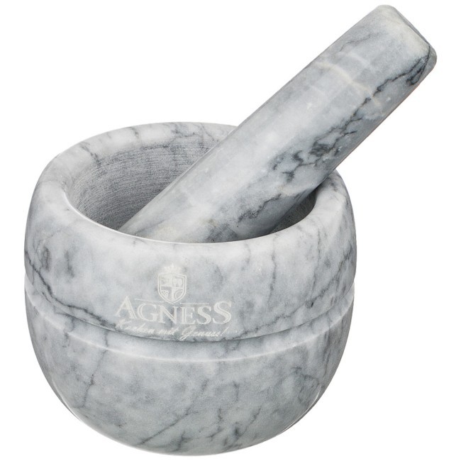 Ступка agness с пестиком диаметр=9 см высота=7 см Agness (925-107) Ступка agness с пестиком диаметр=9 см высота=7 см Agness (925-107)
