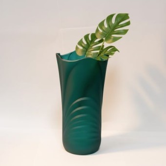 Ваза для цветов ЗЕЛЕНАЯ/ MOJ h без/упак - 20 см (139-2) Ваза для цветов ЗЕЛЕНАЯ/ MOJ h без/упак - 20 см (139-2)